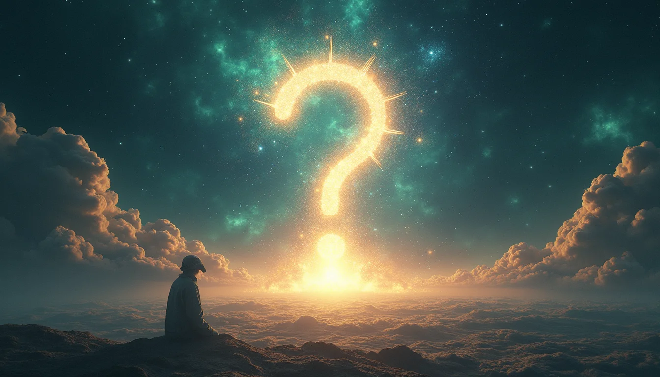 Primordial consciousness asking the first question - Big Bang as answer
